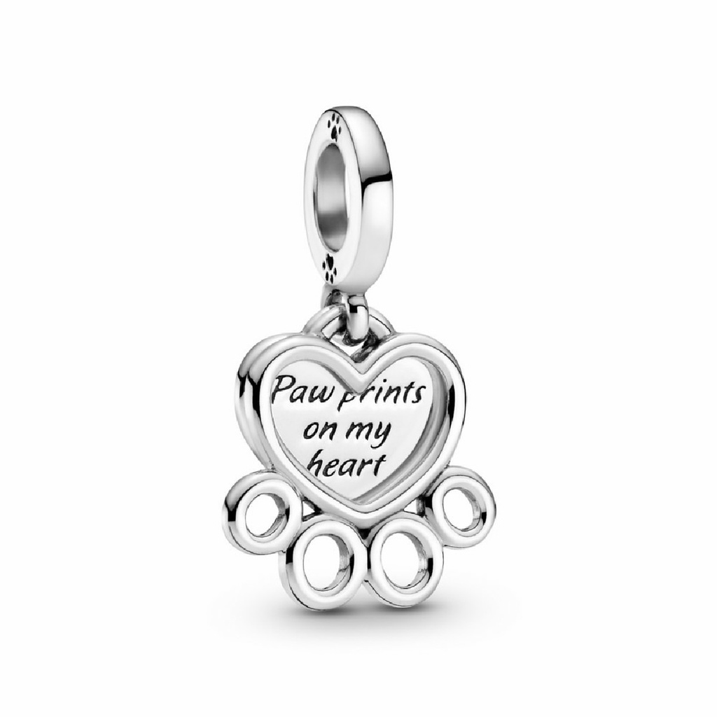 Charm Colgante Pandora Corazones y Patas