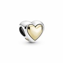 Charm Pandora Corazón Cúpula Dorada