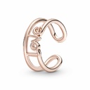 Anillo Pandora Abierto Me Love Rose