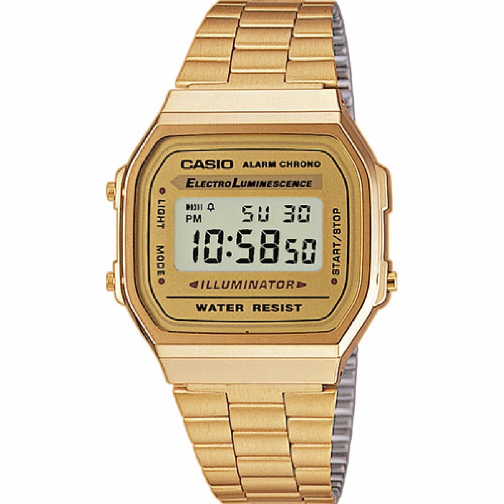Reloj Casio Vintage Iconic Unisex Dorado Esfera Dorada