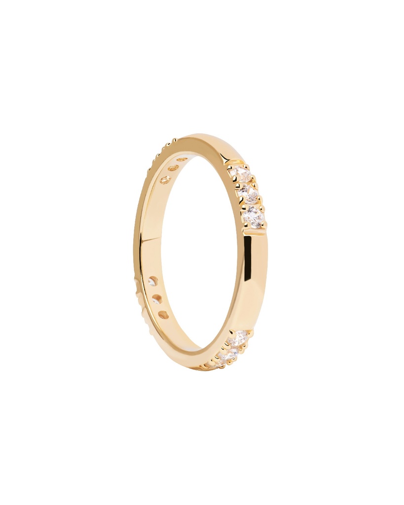 Anillo PDPaola Fabi Elegante Dorado AN01-814-14