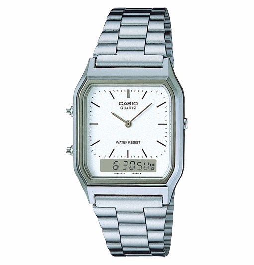 Reloj Casio Vintage Hombre Acero AQ-230A-7DMQYES