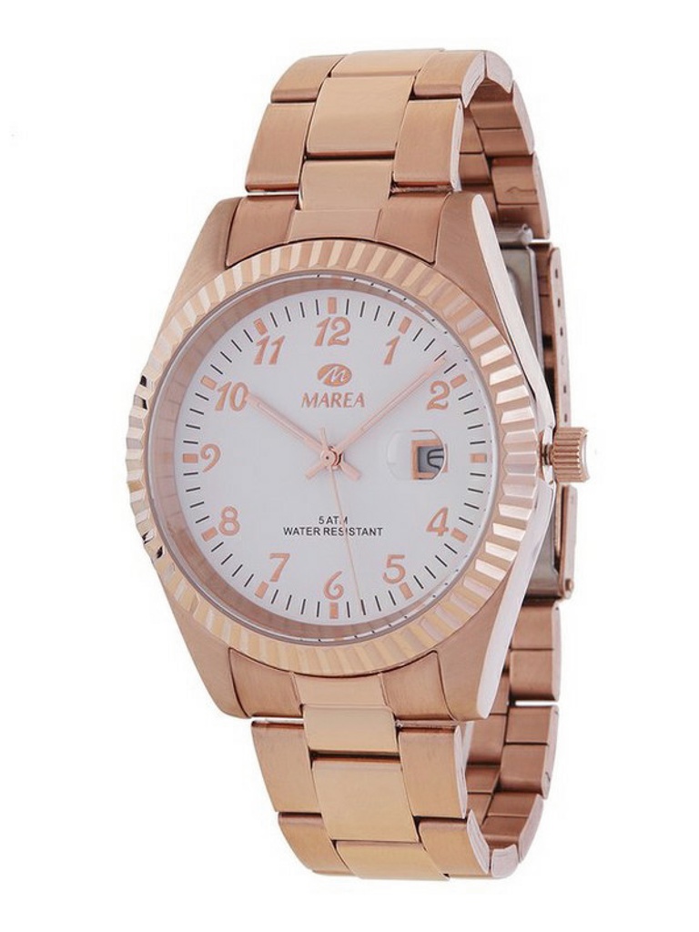 Reloj Marea Hombre acero inoxidable IP rosé