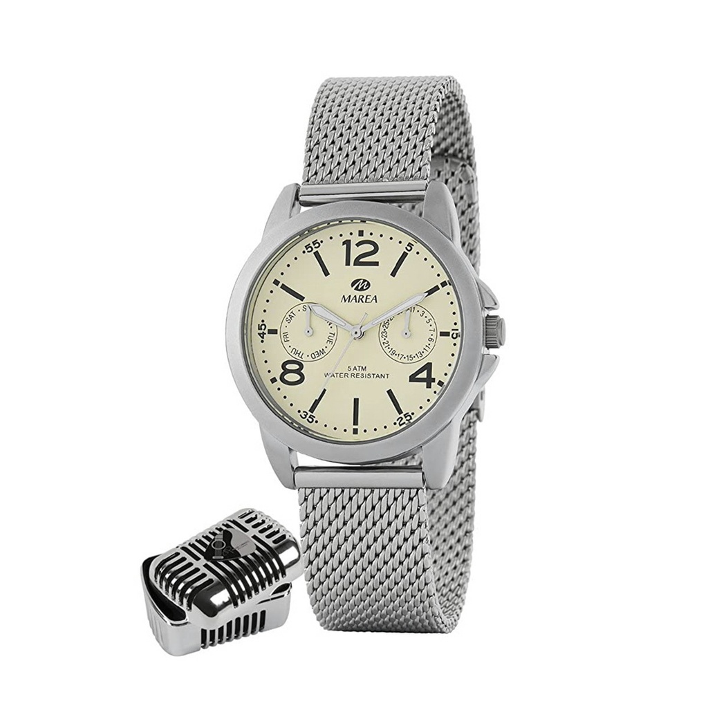 Reloj Marea Mujer Colección Manuel Carrasco Analógico Acero Inoxidable B41223/1