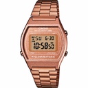 Reloj Casio Vintage Iconic Mujer Rosé Esfera Rosa con Purpurina B640WC-5AEF