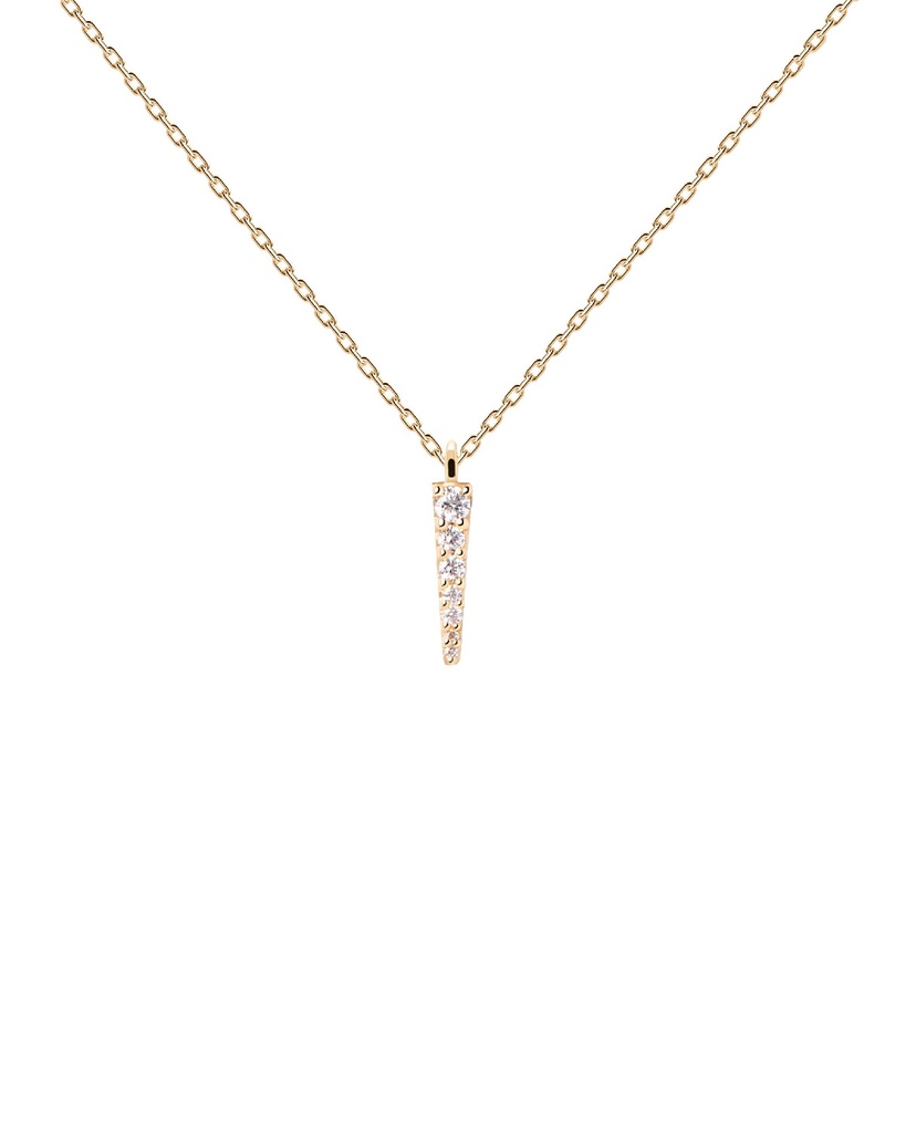 COLLAR PDPAOLA PEAK GOLD NECKLACE