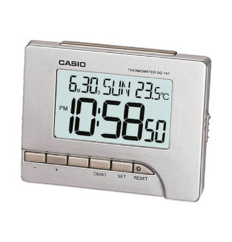 Despertador Casio digital Collection DQ-747-8EF