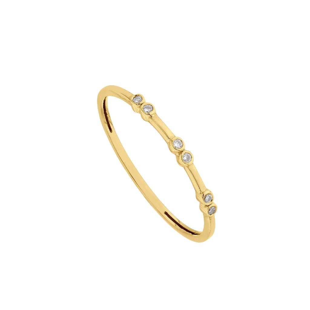 Anillo Itemporality Lux Oro amarillo Diamantes 0,036 CTS