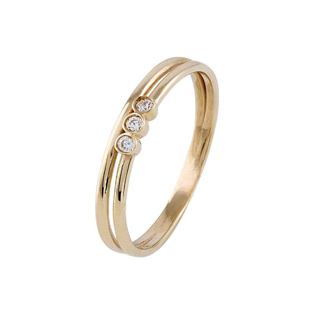 Anillo Itemporality Lux Mujer Oro amarillo 18kt y diamantes