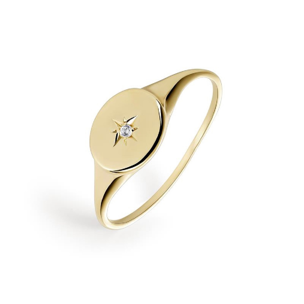 Anillo Itemporality Lux Oro amarillo y Diamante 0,01 Cts