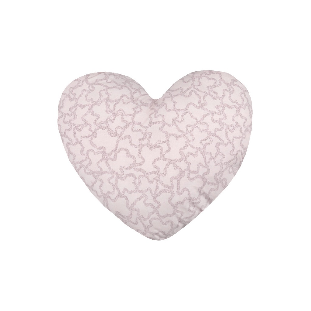 Cojín Tous Baby Decorativo Corazón Estampado Kaos Rosa HKAOS-1411-47