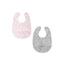 Set de baberos Tous Home Kaos Rosa - Gris