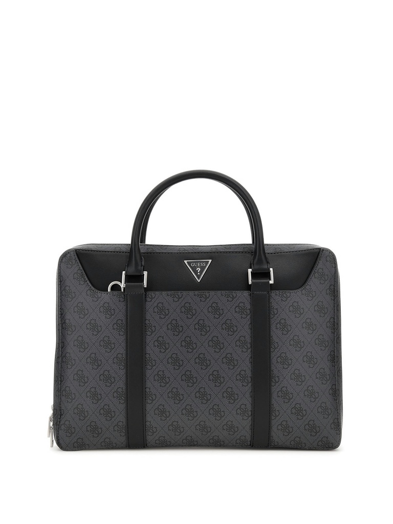 Bolso guess Parma Documentos 4G Logotipo Gris