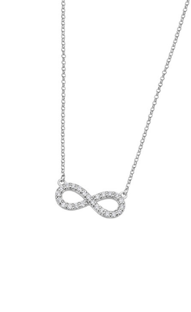 Collar Lotus Silver Trendy Infinito plata