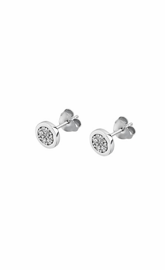 Pendientes Lotus Silver Pure Essential Plata y Circonitas