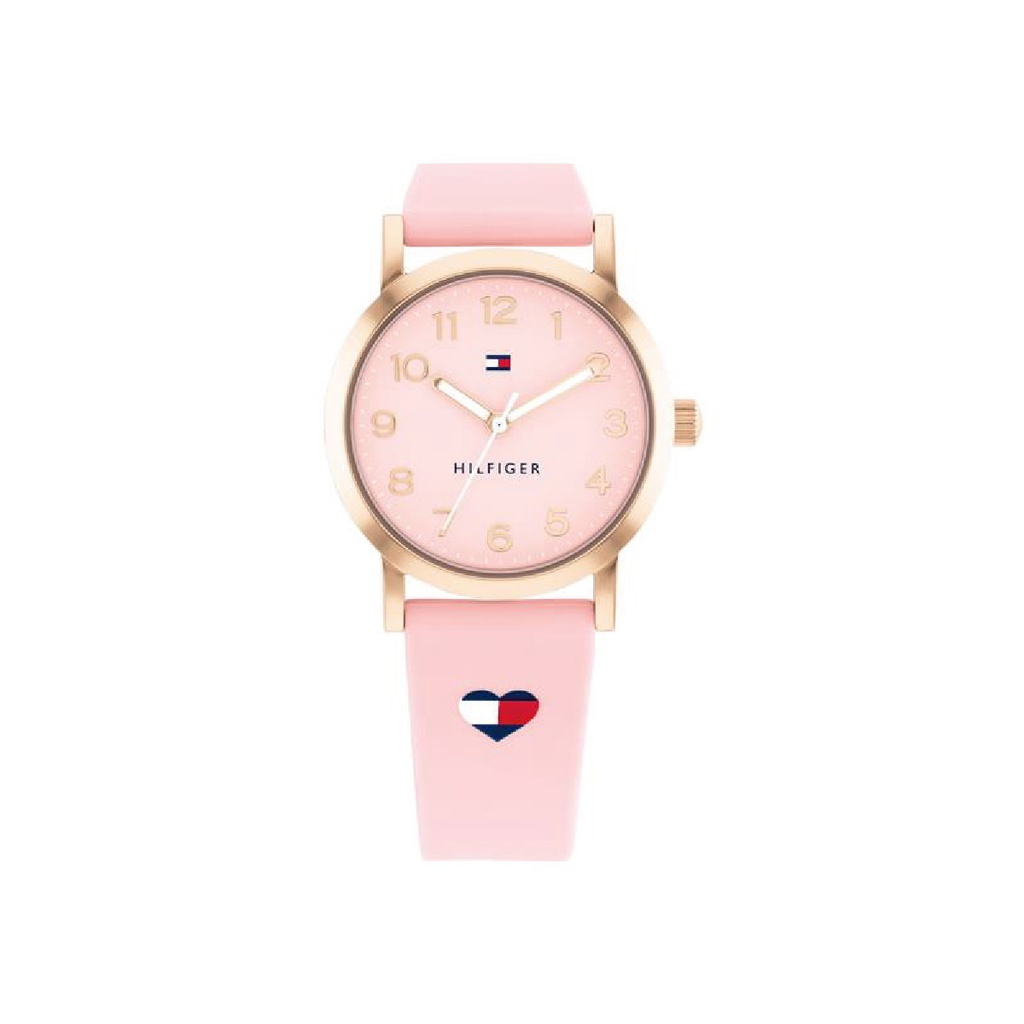 Reloj Tommy Hilfiger Niña Analógico Rosa y Dorado 1720038