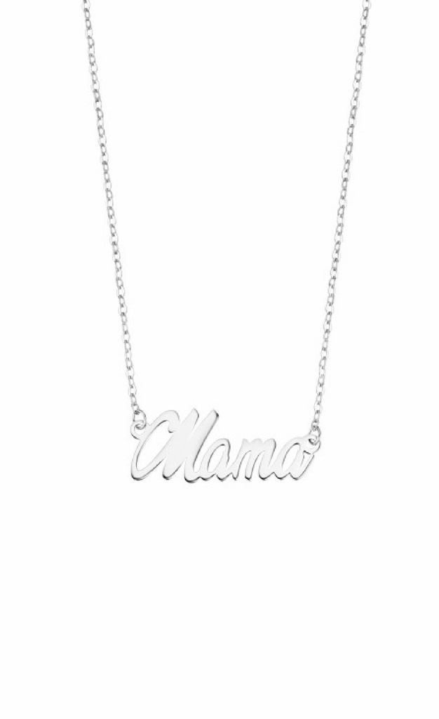 Collar Lotus Silver Mujer Mama Liso LP3400-1/1