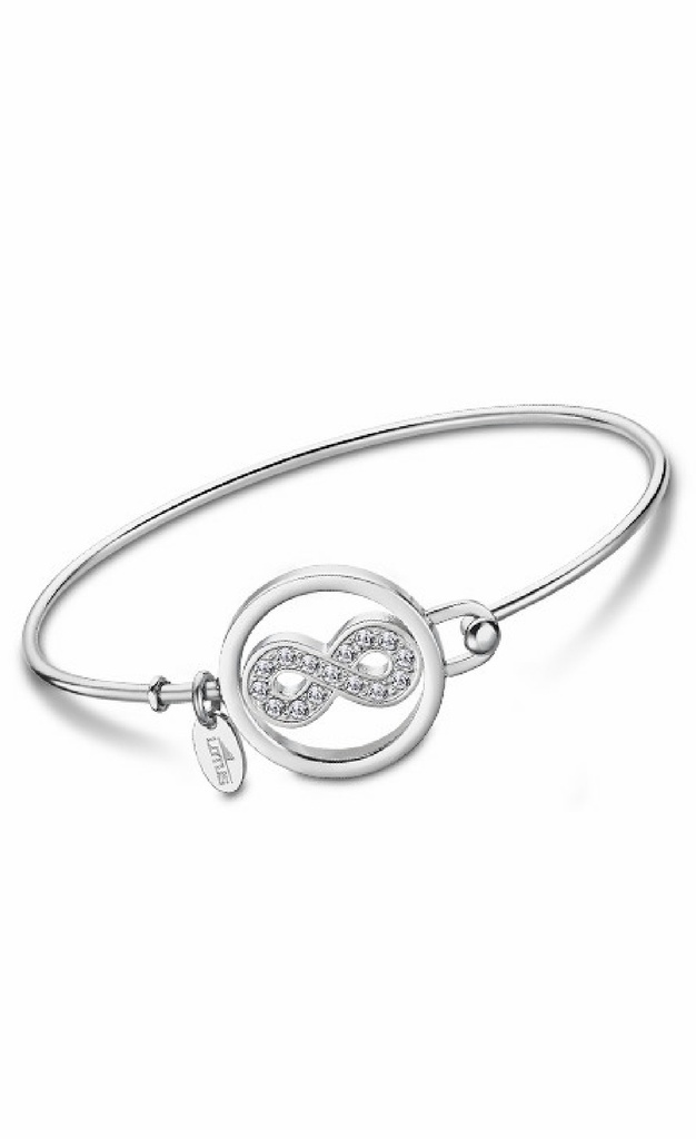 Pulsera Lotus style millenial infinito Mujer de acero inoxidable