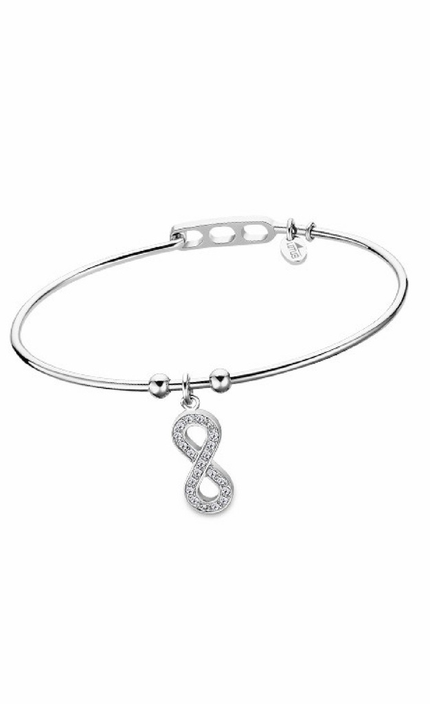 Pulsera Lotus Style Mujer Infinito Acero Inoxidable
