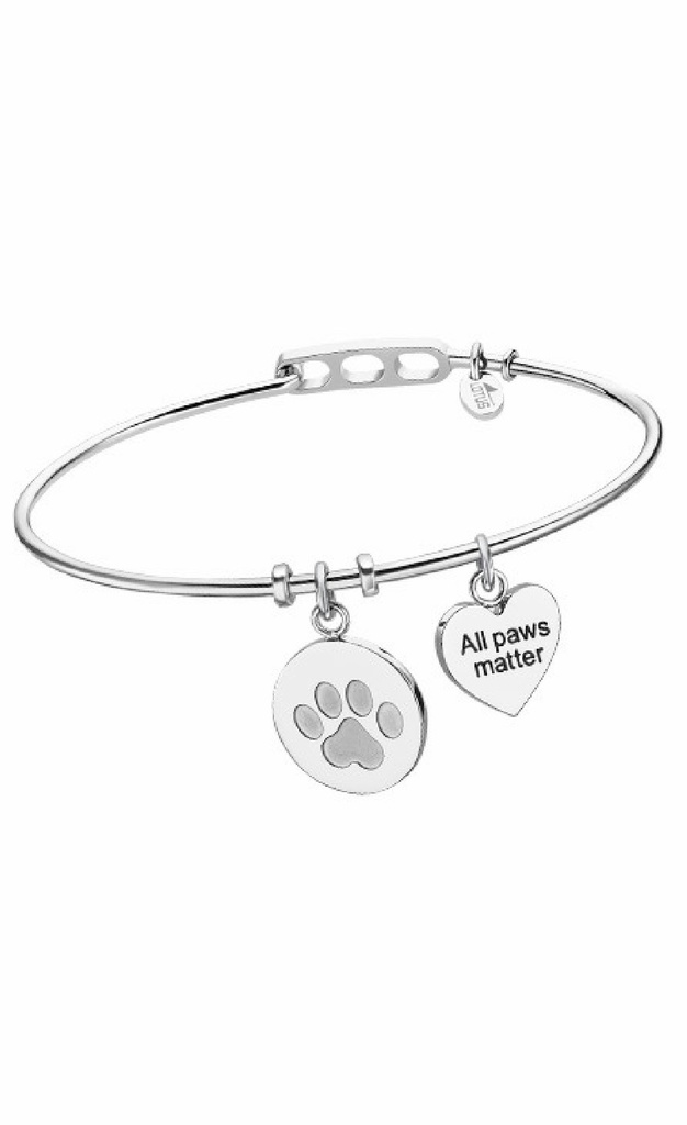 Pulsera Lotus Style All Paws Matter Acero Inoxidable