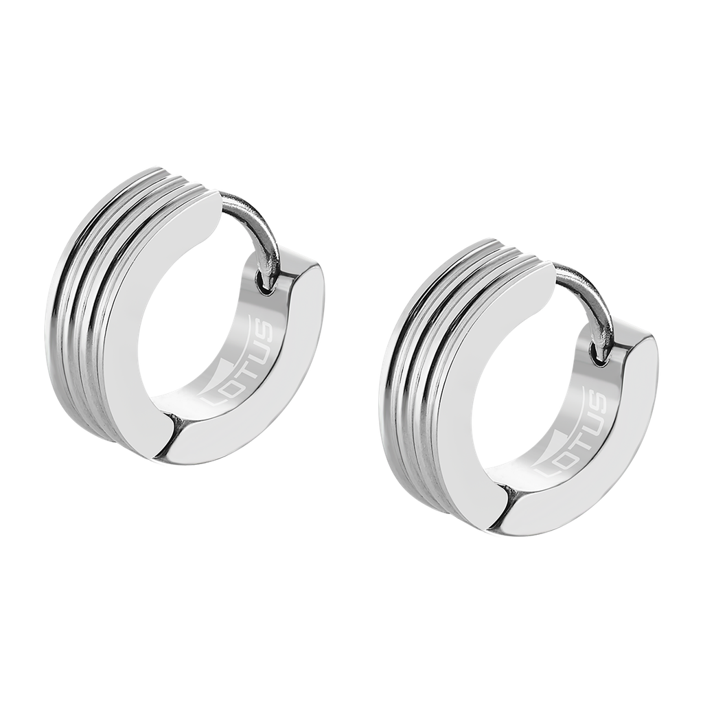 Pendientes Lotus Style Hombre Acero Inox LS2154-4/1