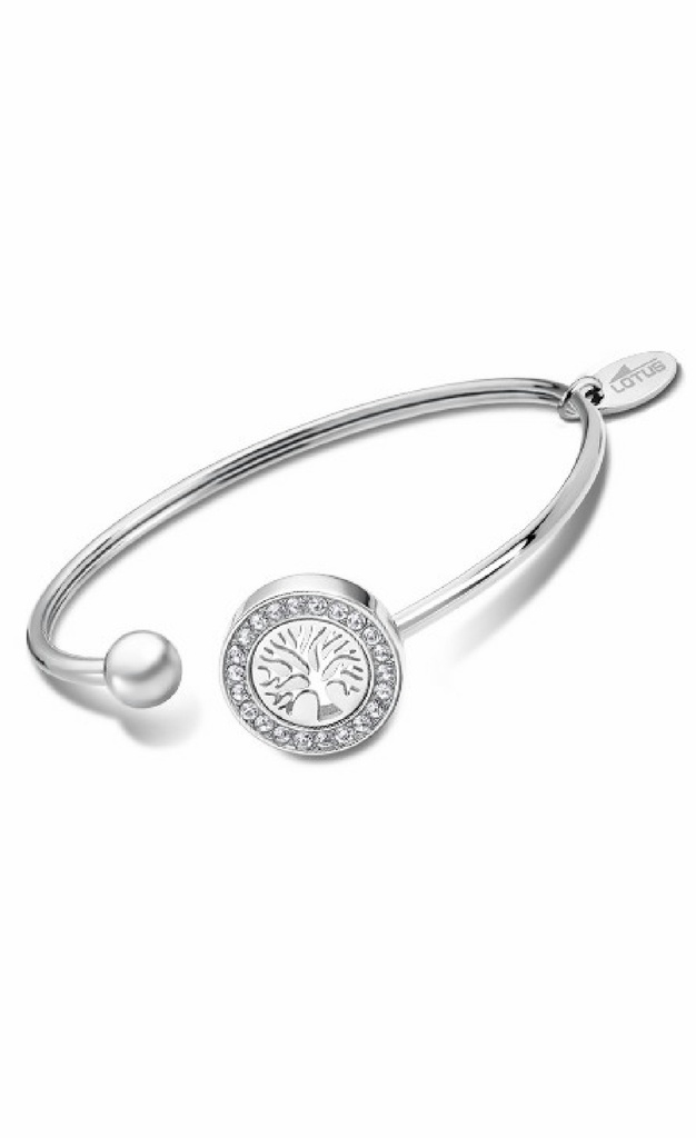 Pulsera Lotus Style Mujer Acero Árbol dela Vida LS2181-2/1