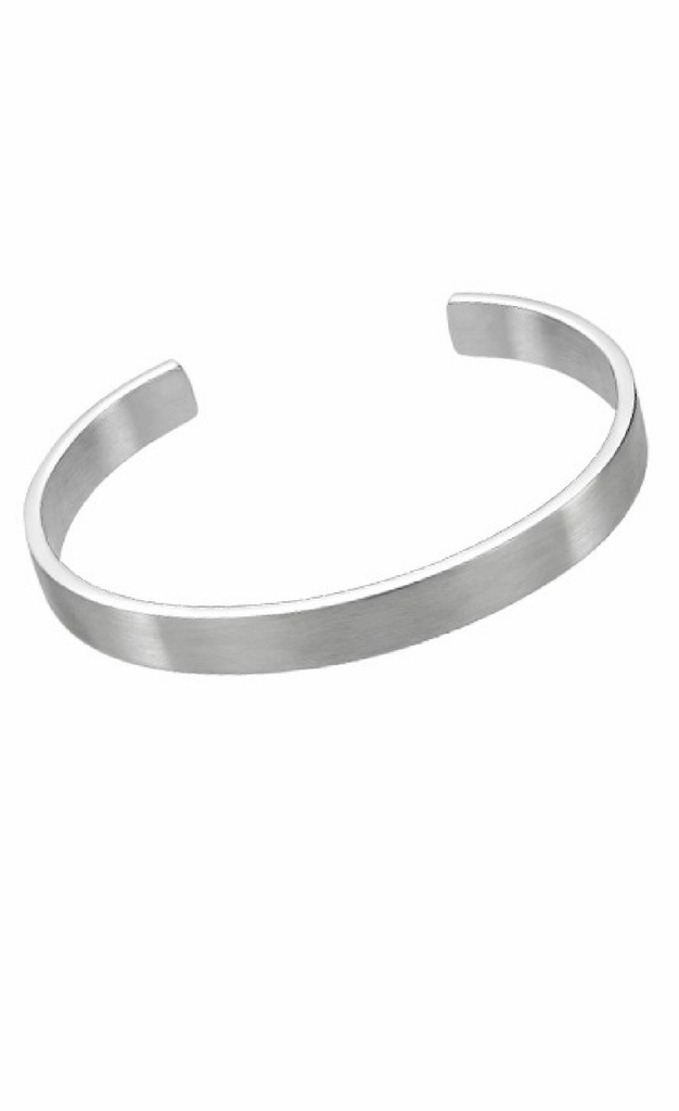Pulsera Lotus Style Hombre Basic Acero Liso LS2196-2/1