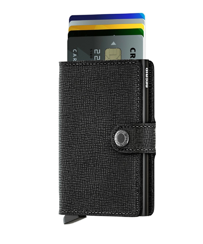 cartera Secrid Miniwallet Crisple Black
