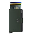 cartera secrid miniwallet matte green black