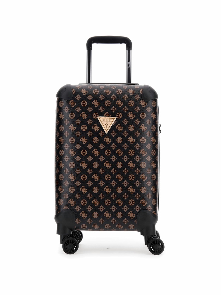 Maleta Guess Trolley wilder con logo 4G y Peony