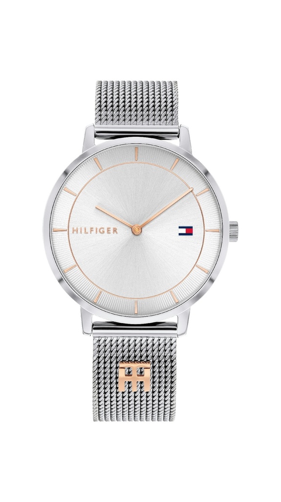 Reloj Tommy Hilfiger Tea correa malla acero inoxidable/ IP rosé