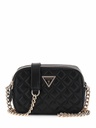 Bolso Guess Giully Pespunteada Negra