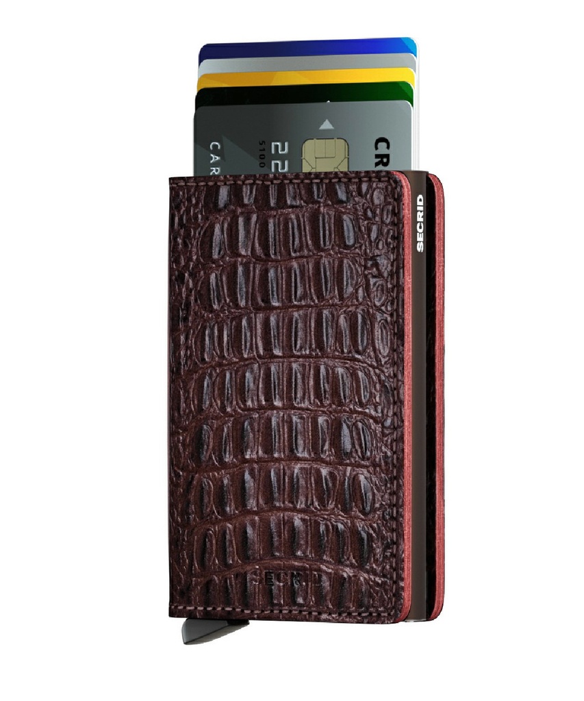 Cartera Secrid Slimwallet Nile Brown