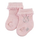 Set de 2 calcetines Tous Baby de ceremonia Sweet Socks Rosa