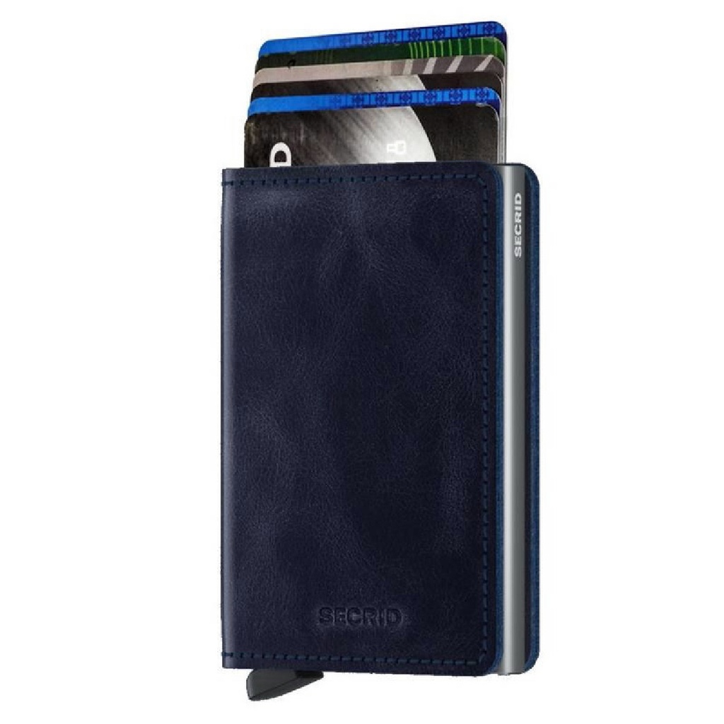 Cartera Slimwallet Vintage Blue