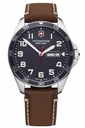 Reloj Victorinox Fieldforce Hombre Correa Piel marrón & Esfera azul