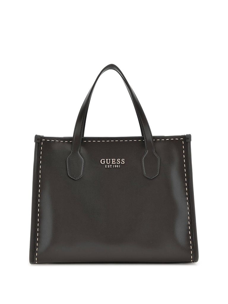 Bolso Guess Silvana 2 Compartimentos Negro