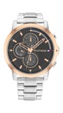 Reloj Tommy Hilfiger Hombre Jameson Multifunción Acero Bicolor Plateado IP Rose 1792050