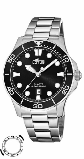 [18759/3] Reloj Lotus Excellent Hombre Acero inoxidable