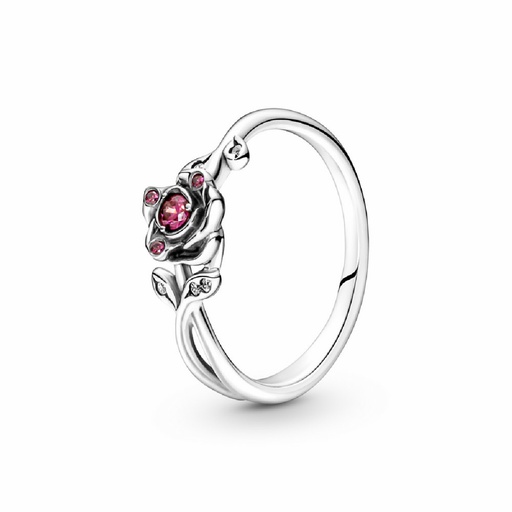 Anillo Pandora Rosa de la Bella y la Bestia de Disney