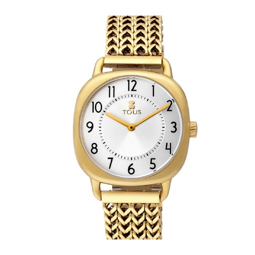 [200350810] Reloj Tous Mujer Osier 1920 Acero IP Dorado 200350810