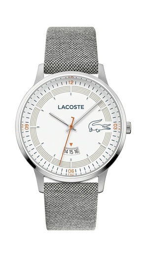 [2011031] Reloj Lacoste Hombre Madrid Analógico Correa Textil Gris 2011031