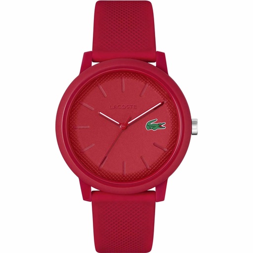 [2011173] Reloj Lacoste 12.12 Unisex Silicona Roja