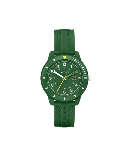 [2030055] Reloj Lacoste Infantil Mini Tenis Analógico Silicona Verde 2030055