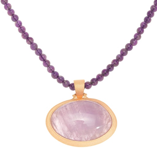 [12CO330019] Collar Salvatore Amatista Púrpura 12CO330019