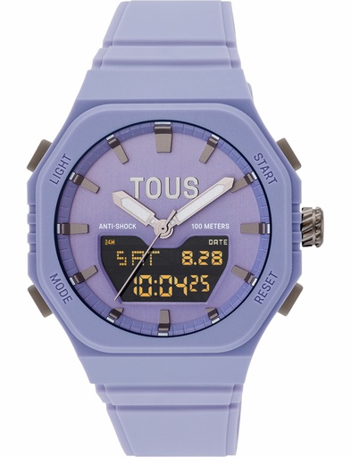 [3000135000] Reloj TOUS Bet Lila Analógico y Digital Mujer 3000135000