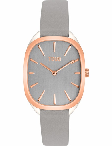 [3000136400] Reloj TOUS Heritage Gris y Rosado Analógico Mujer 3000136400