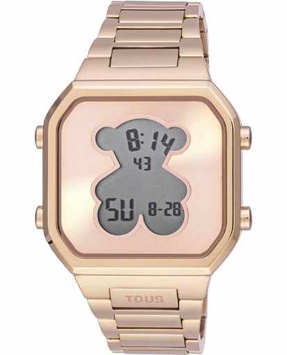 [3000134400] RELOJ TOUS MUJER D-BEAR ACERO ROSA  DIGITAL MUJER