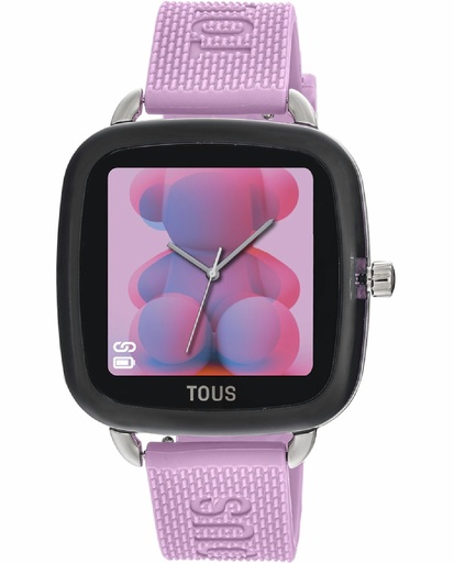 [300358080] Reloj Tous Smartwatch D-Connect con correa de silicona rosa