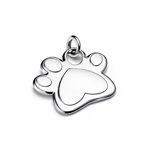 [312268C00] Placa Pandora Huella para collar de mascotas